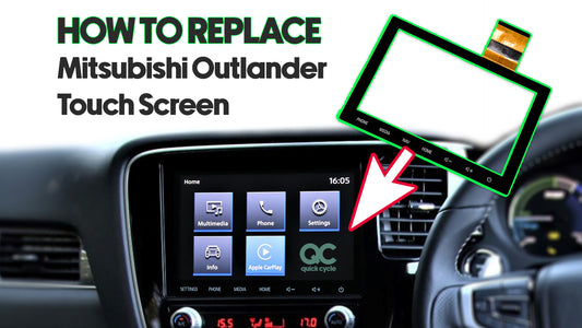 Mitsubishi Outlander Infotainment Sat Nav Touch Screen 