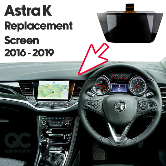 DIY Vauxhall Astra K 2016 2017 2018 Navi 900 LCD infotainment screen fault faliure repair