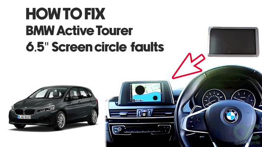 BMW 2 Series Active Tourer how to repair CID LCD Screen F45 F46 2014-2021
