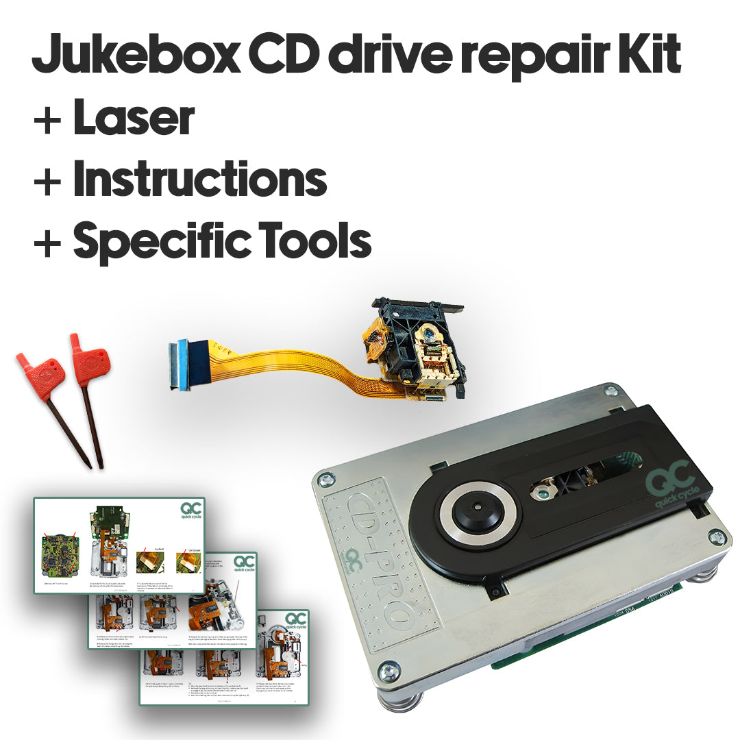 Cd Driverinstaller Kit Repair Kit - CD Drive Laser Wurlitzer Jukebox CD Pro Philips – Quickcycle