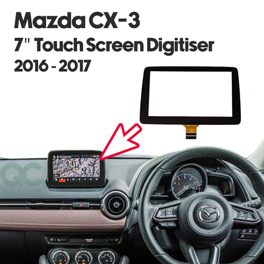 Mazda CX-3 7" LCD 2016-2017 Touch Screen Digitizer Radio Navigation