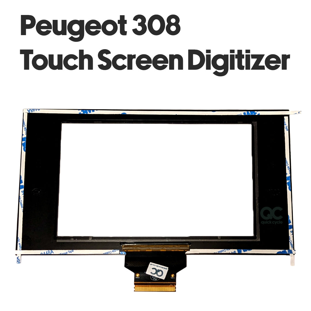 Peugeot 308 LCD Touch Screen Digitiser Repair Part