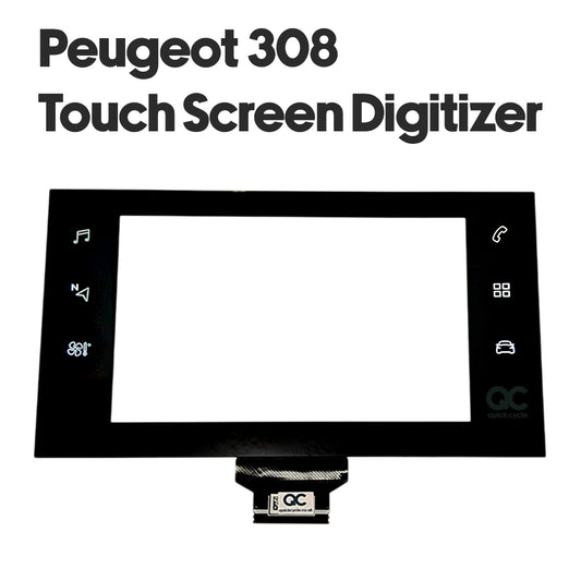Peugeot 308 LCD Touch Screen Digitiser Repair Part