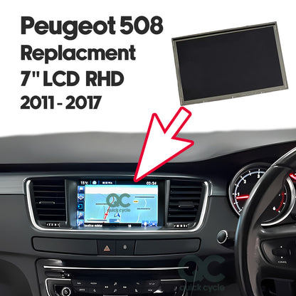 Peugeot 508 Navigation screen repair