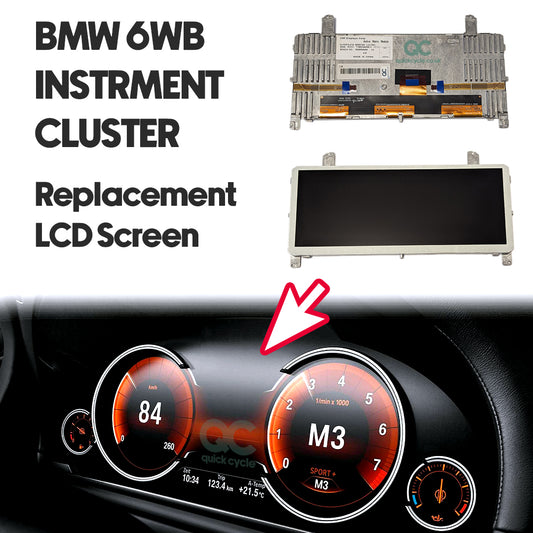 BMW LCD Screen cluster F10 F11 F06 F12 F13 F01 F15 F16 6WB 6WB Replacement