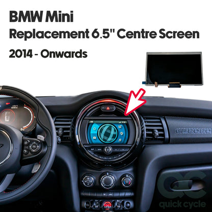 BMW Mini 6.5" 2014 Onwards Replacement LCD screen CID infotainment central