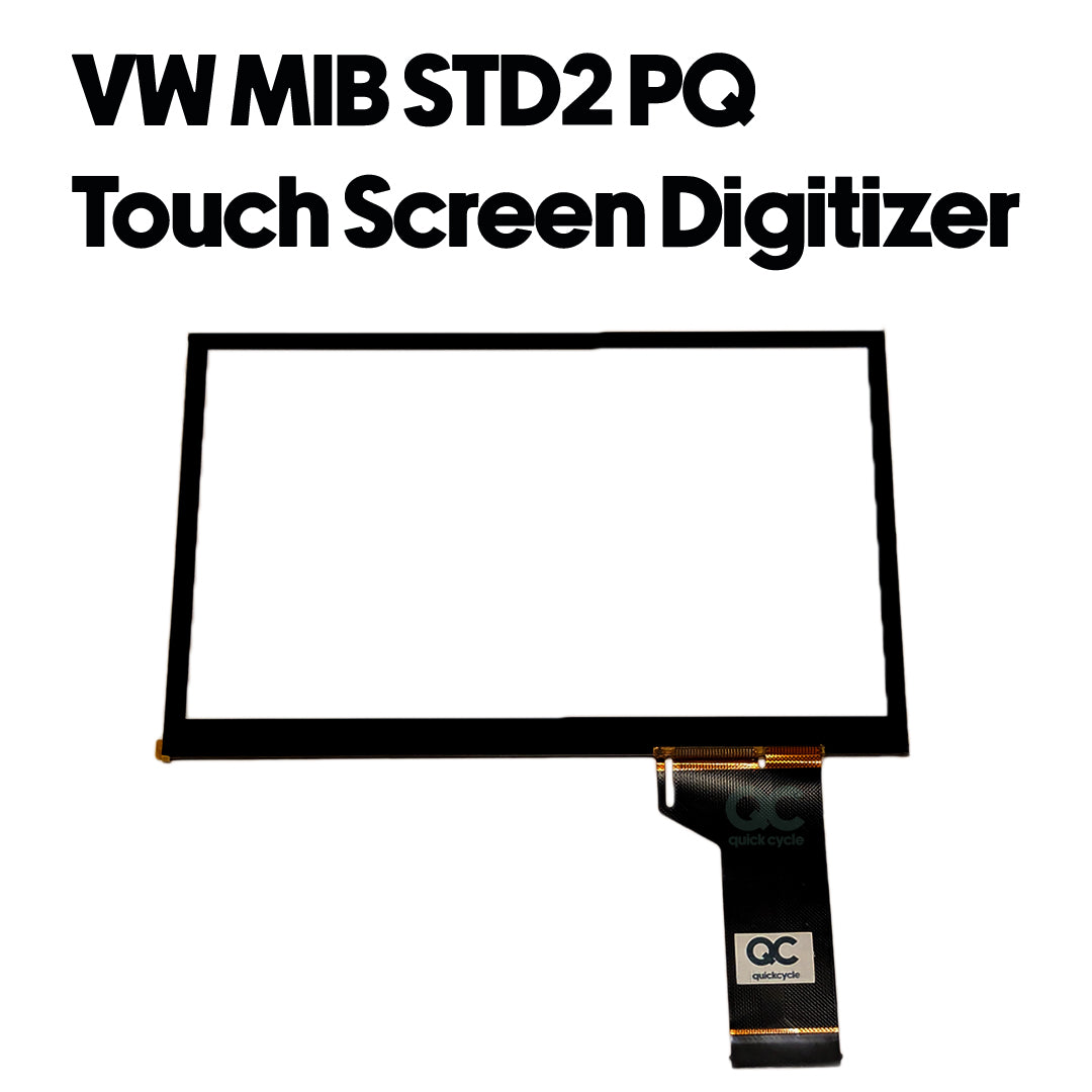 VW MIB STD2 PQ LCD Touch Screen Digitiser Front