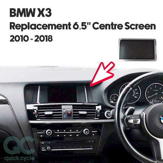 BMW X3 CID screen display part 6.5” F25 2010 2018