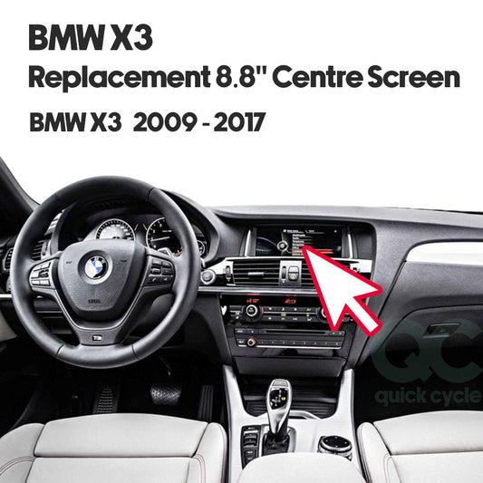 BMW X3 Centre screen LCD CID screen replacementL NBT EVO