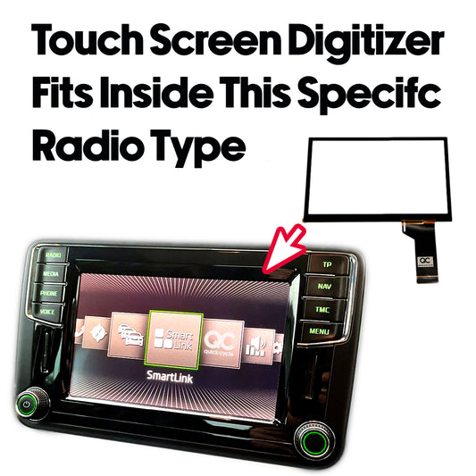 SKODA Yeti LCD Touch Screen Digitiser Glass Repair Part MIB STD2