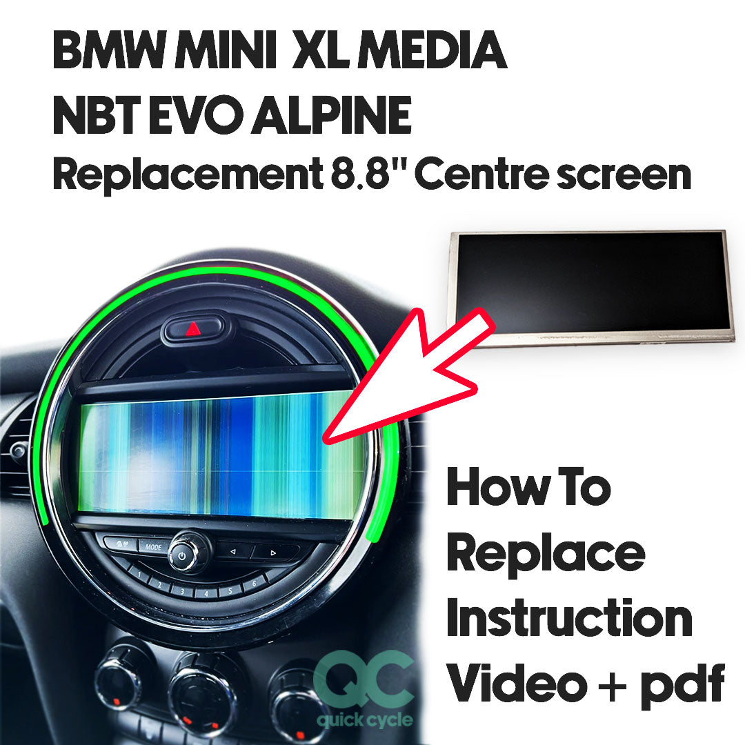 MINI F55 F56 F54 LCD Screen Display replacement part 8.8 BMW CID AL565 ...