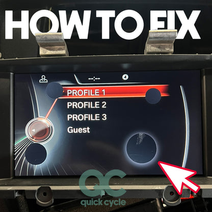 BMW X3 CID screen display part 6.5” F25 2010 2018