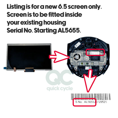 BMW Mini 6.5" 2014 Onwards Replacement LCD screen CID infotainment central