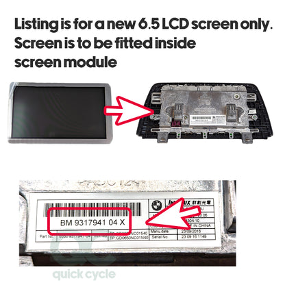 BMW 2 Series Active Tourer CID LCD Screen 6.5" F45 F46