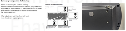 Beosound 9000 Mk1 / Mk2 New Laser + Full DIY instructions + Specific Tools